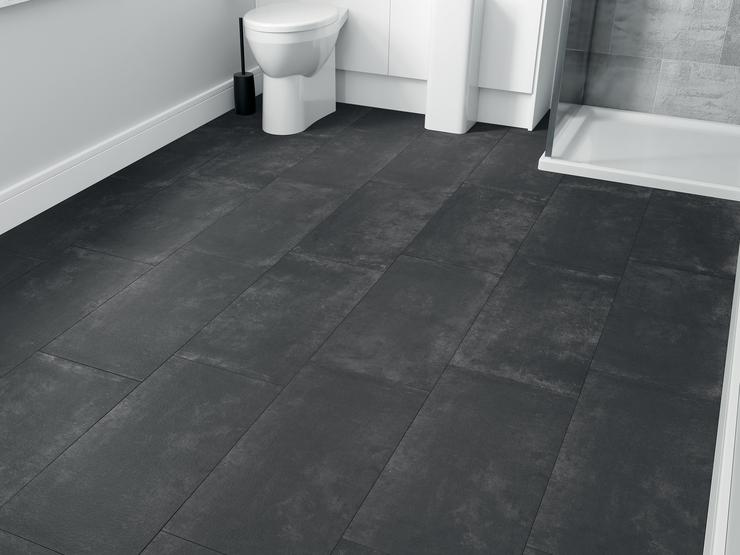 SDH3621_v4 Tenacity Engineered Stone Black Tile