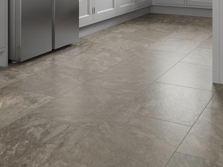 Karndean Korlok Coastal Fog Luxury Vinyl Flooring with Pre-Attached Underlay 2.742m² Pack 