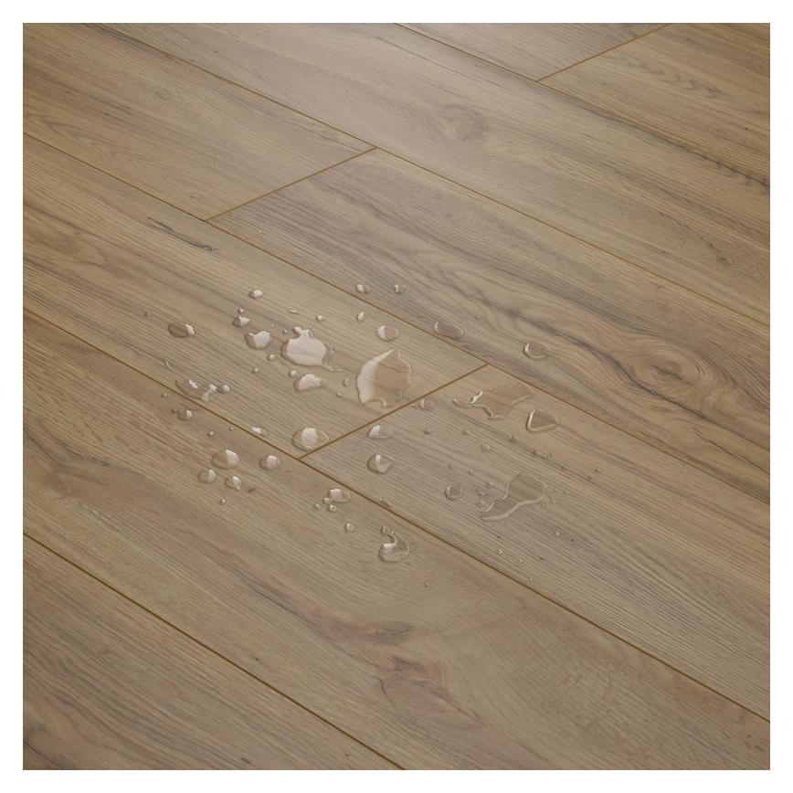 O&G Maize Oak 12mm Laminate Aqua Block