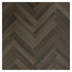 Oake&Gray Rigid Vinyl XL Herringbone Forest Oak.