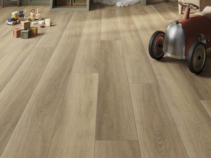 Premium LVT Light Oak  Bedroom  