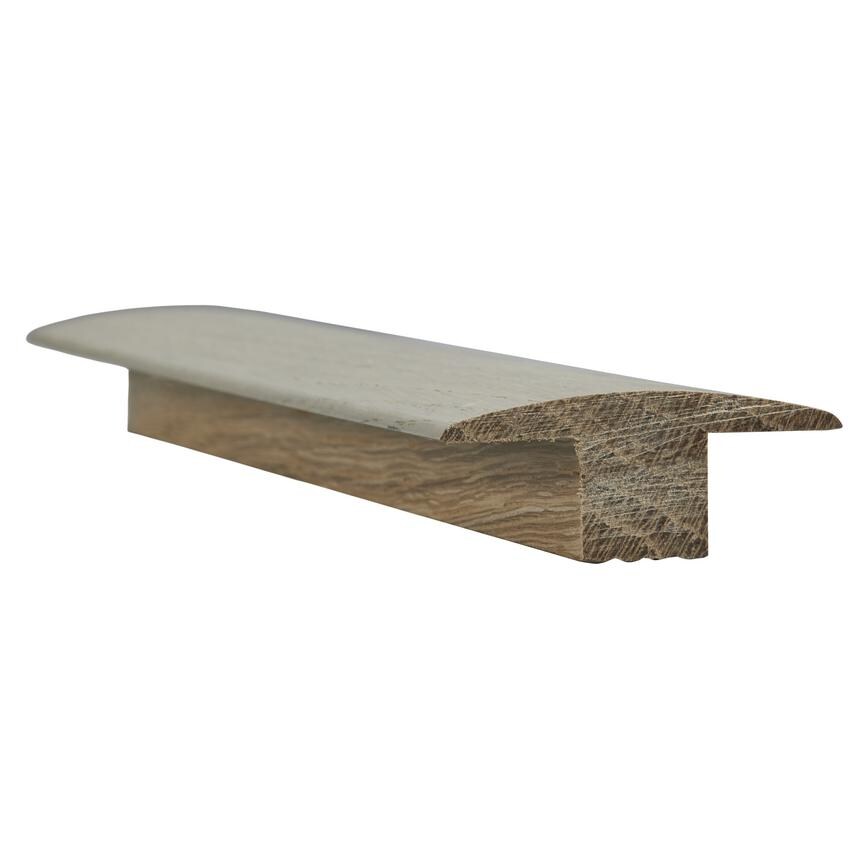 Solid Light Grey Oak Threshold Strip
