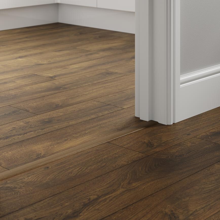 Howdens 2.15m x 48mm Auburn Oak Multifunctional Profile