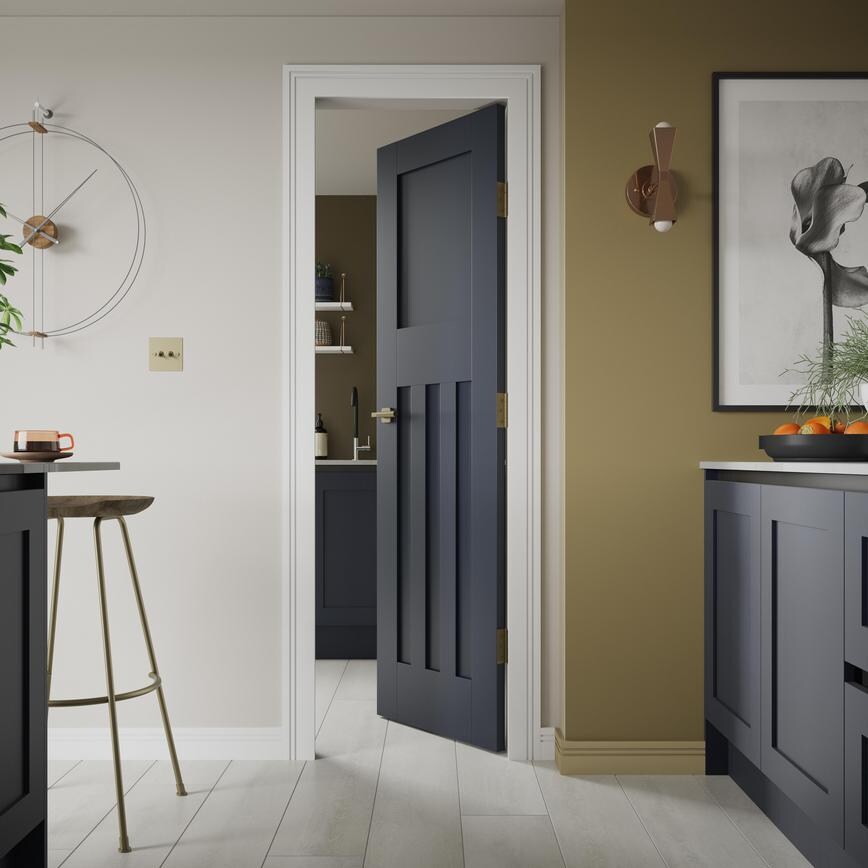 Primed 1930s Door