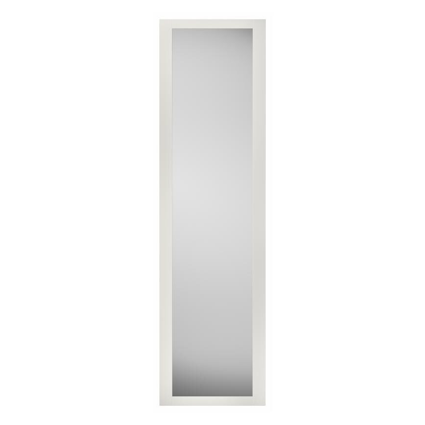 Shaker White Frame Mirrored