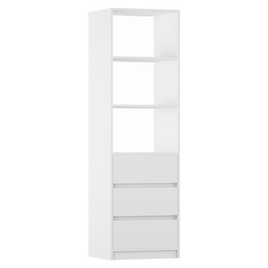 600mm Wardrobe Tower White