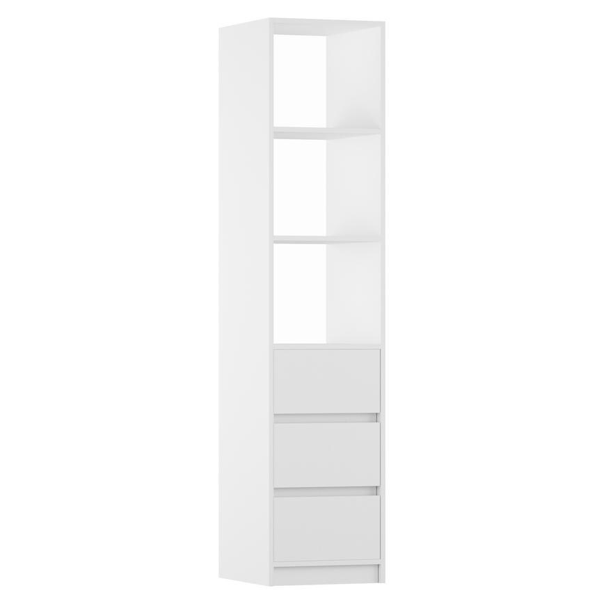 450mm Wardrobe Tower White