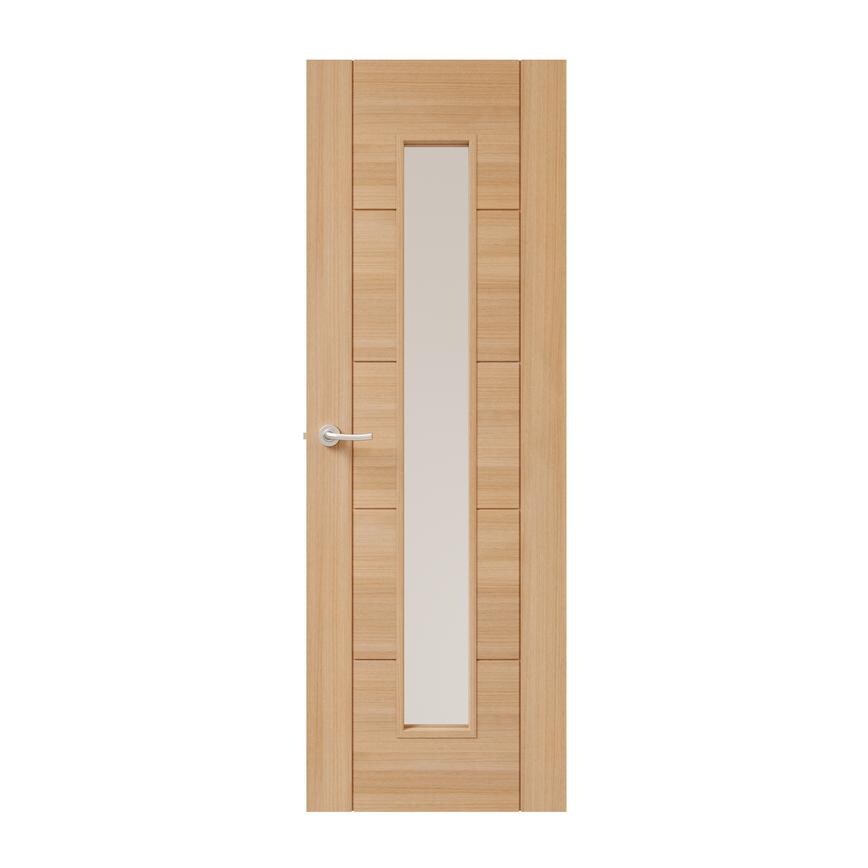 Image of the Daytona Oak Glazed door