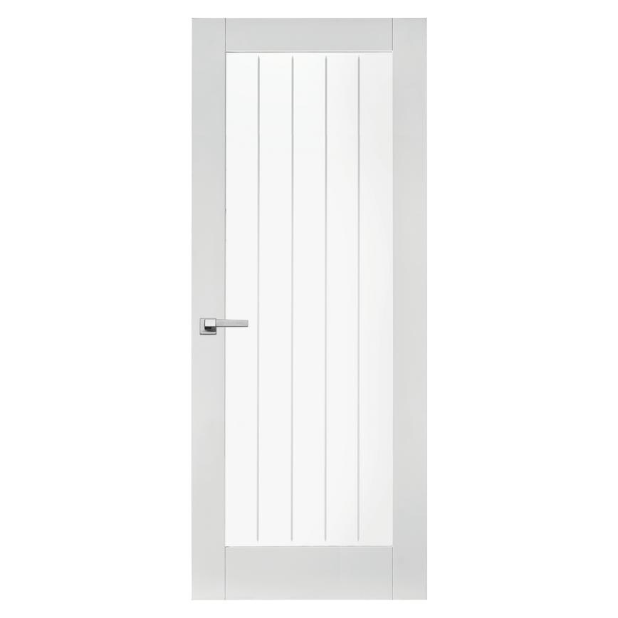 Pre-finished Dordogne Smooth Glazed FD30 826mm Door