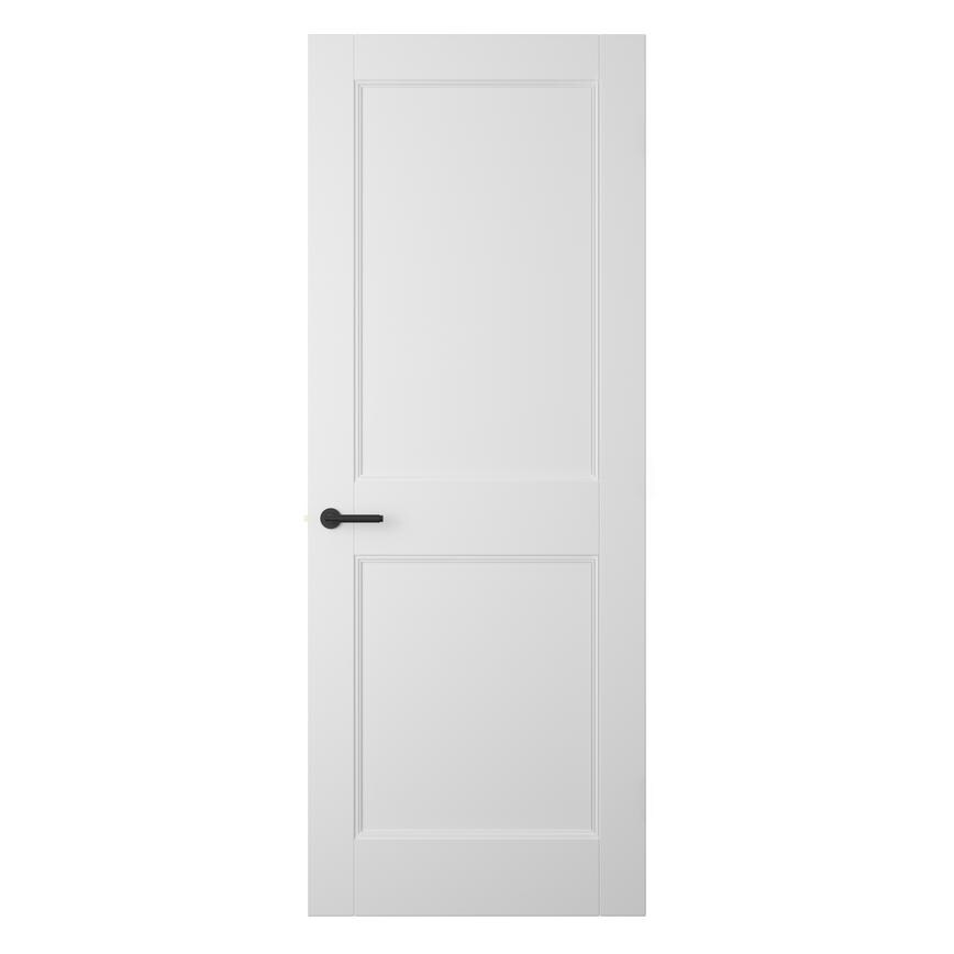 Howdens Elmbridge White Primed 2 Panel Door