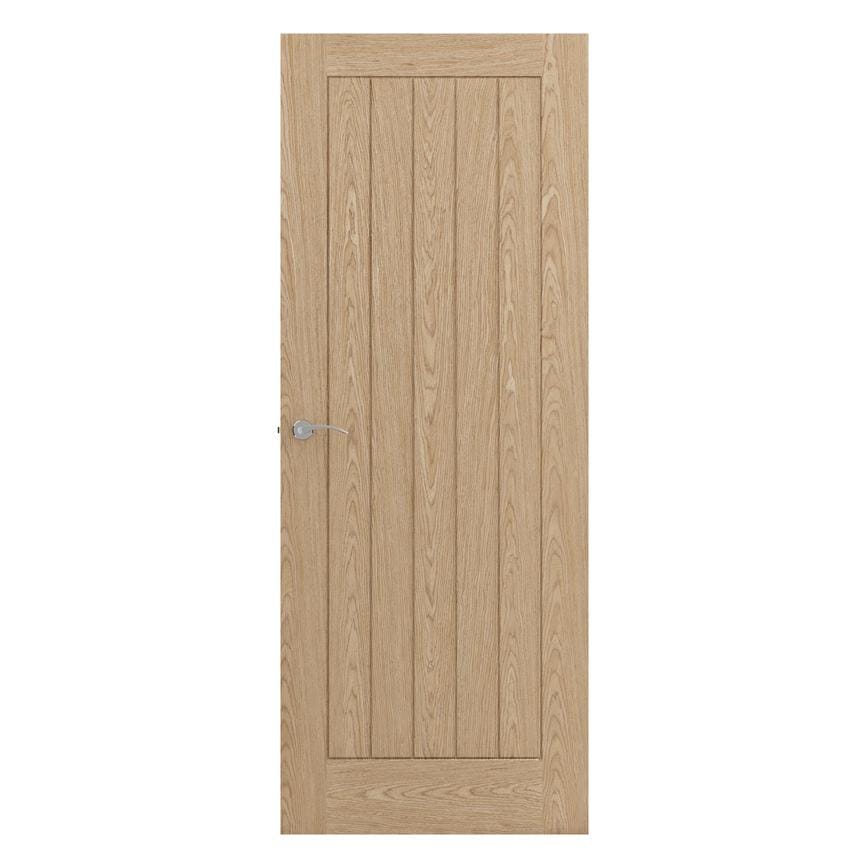 Howdens Welby 6'6 x 2'6" Oak Moulded Door"