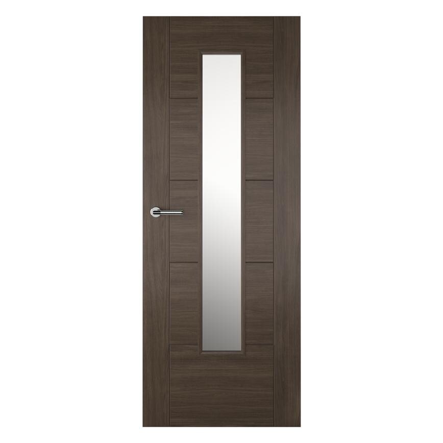2ft6 Daytona Walnut Glazed Door