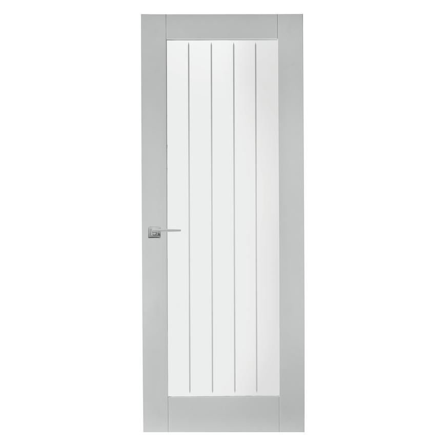 Howdens Dordogne Smooth Moulded Glazed Door