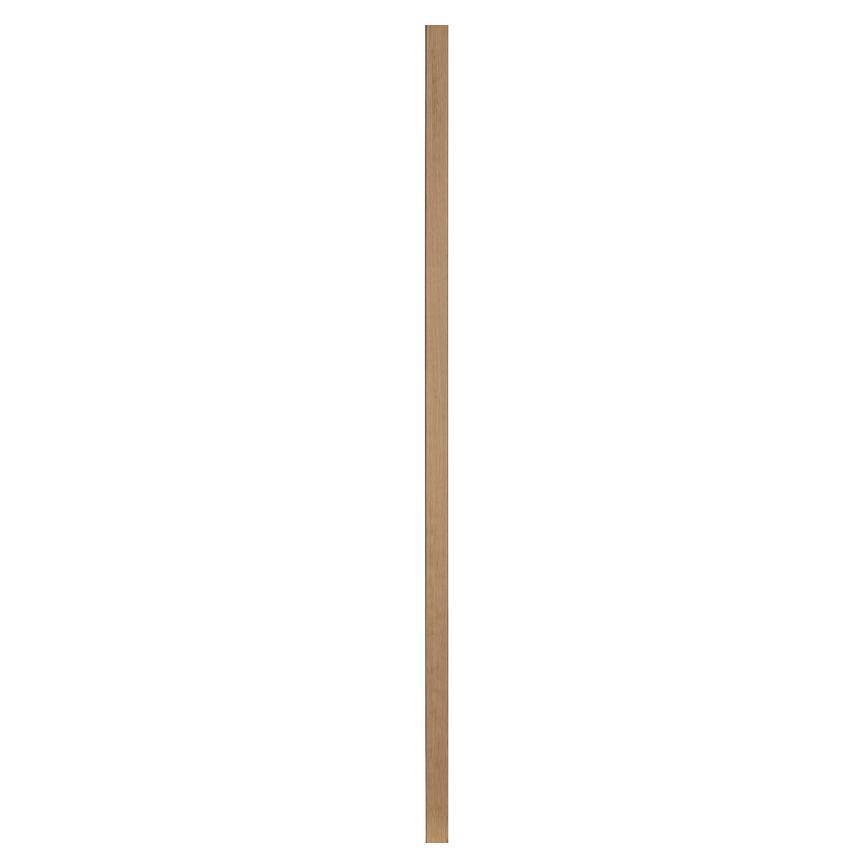 Oak Square Half Newel Post