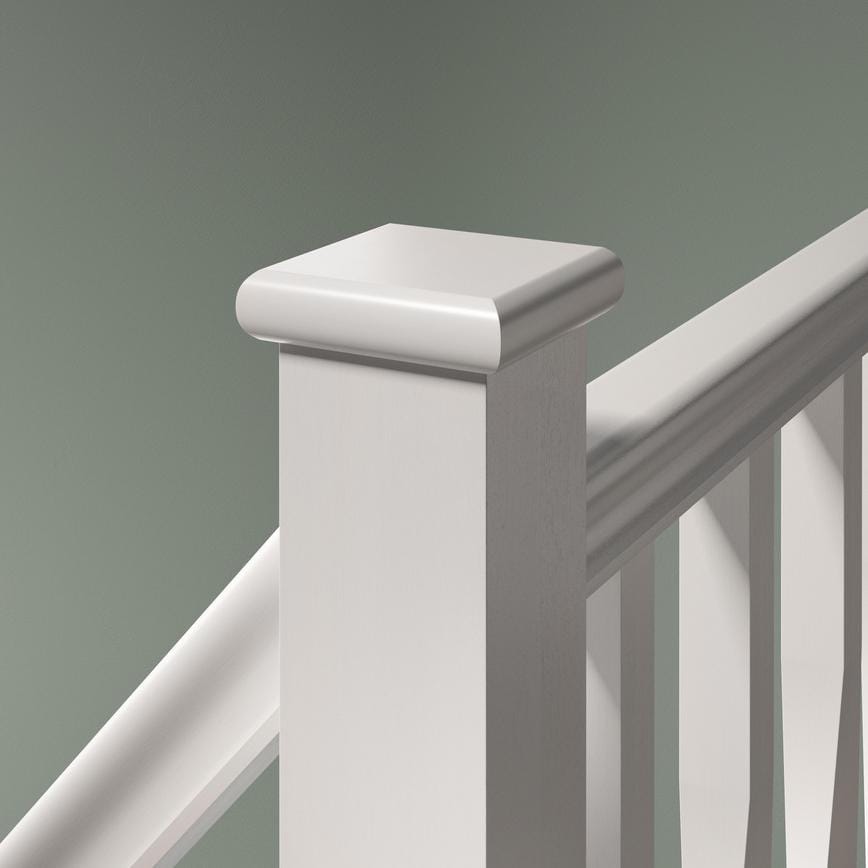 Howdens Softwood Twisted 41mm Spindle Howdens Softwood Primed Square Newel Cap