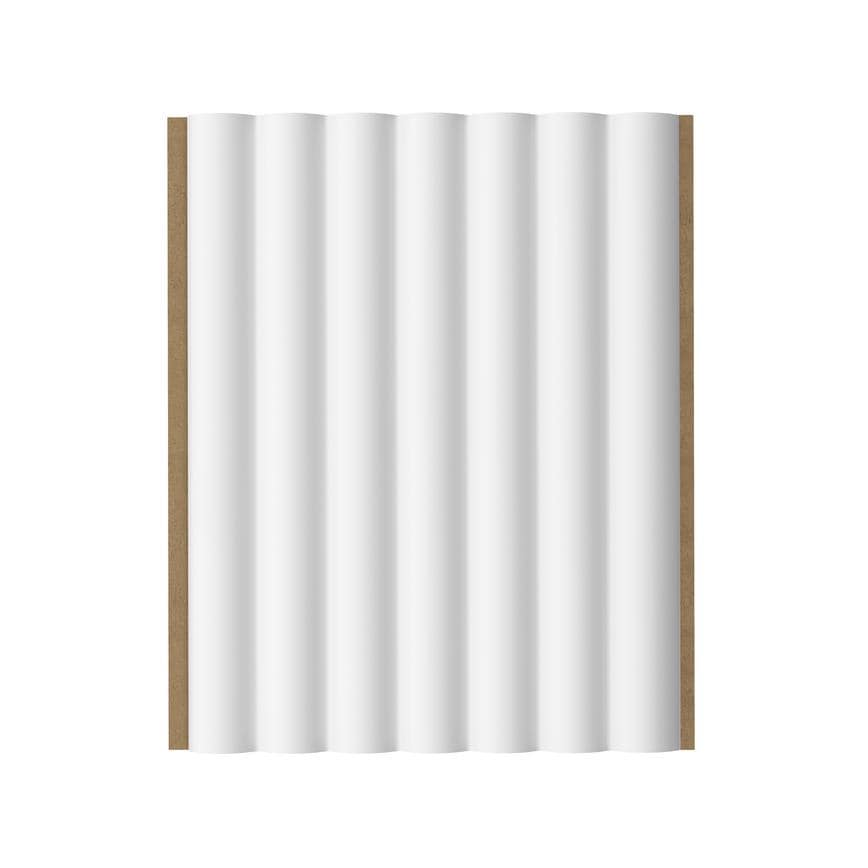 Unprimed Rounded Panelling