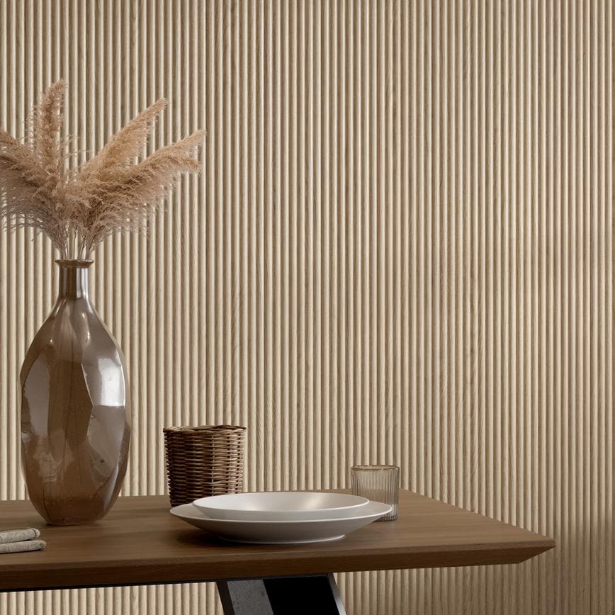 Oak Rounded Panelling Kitchen