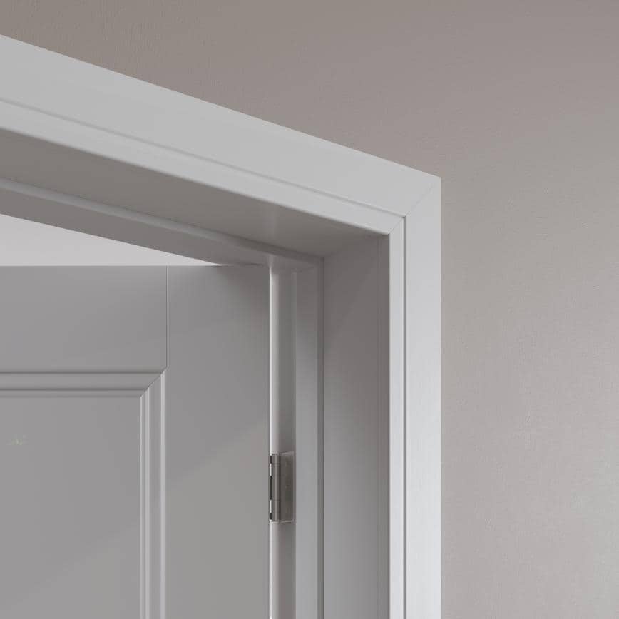 Howdens 4.2m x 70mm Burford White Primed MDF Architrave