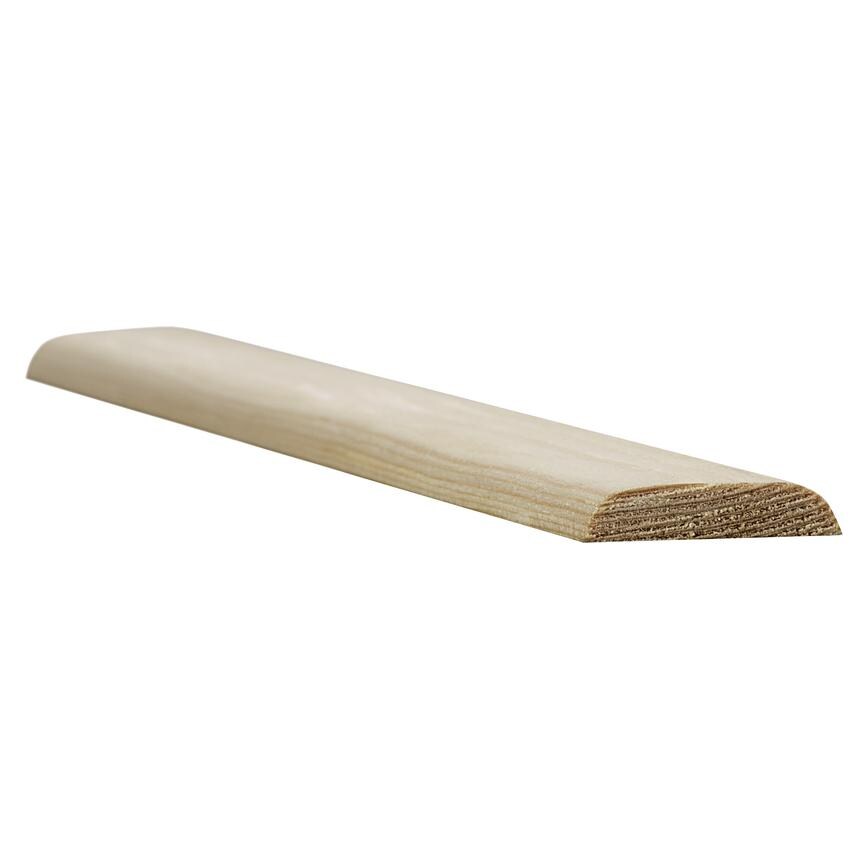 D-Section 25mm x 6mm x L2.4m