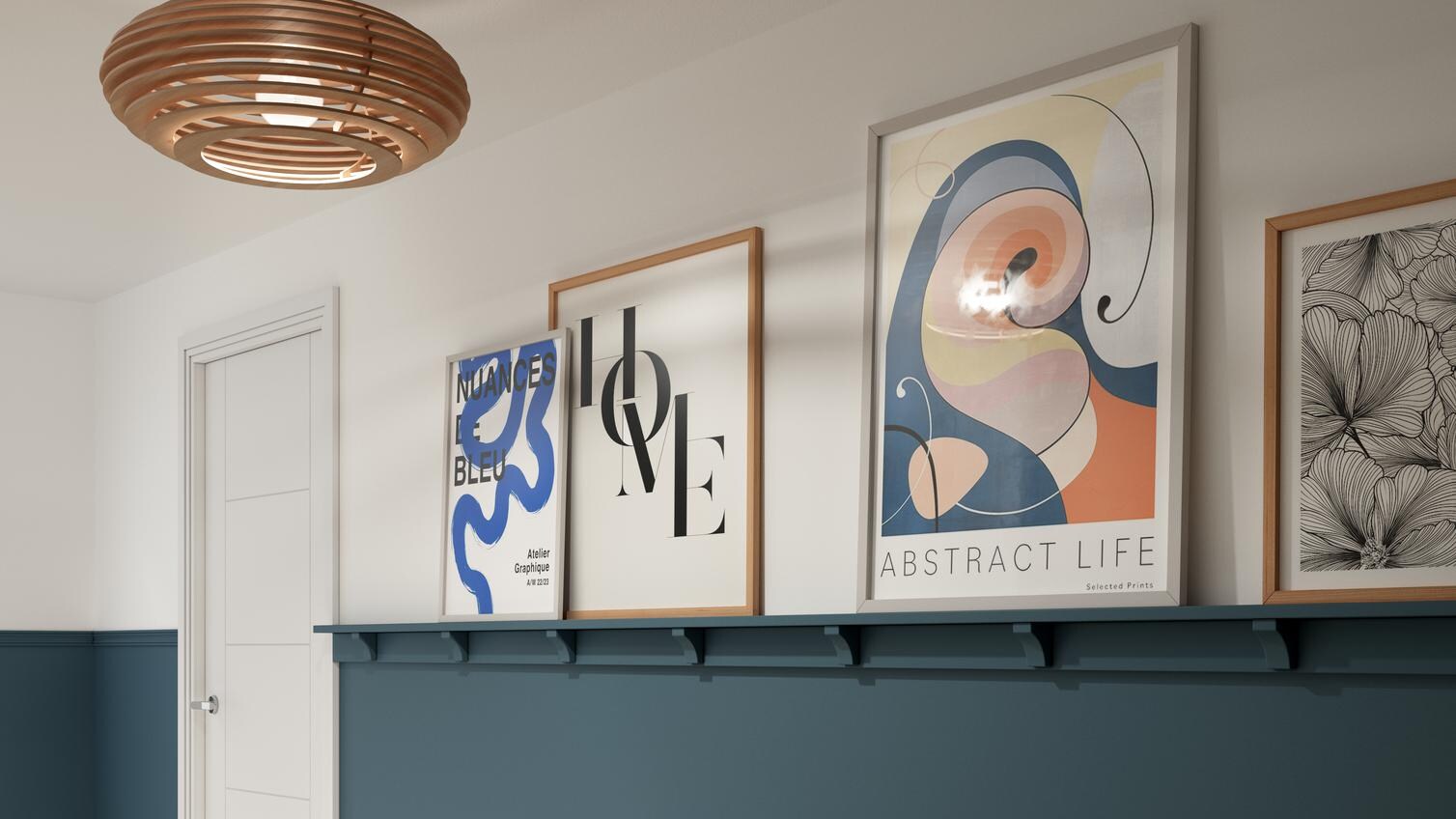 Wall Shelf Picture Rail