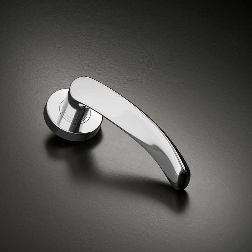 Garda Rose Polished Chrome Studio
