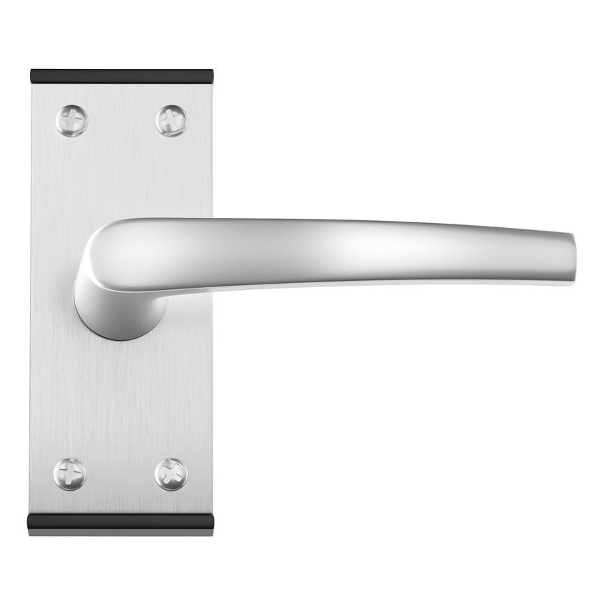 Handle Aluminium Black Cap Short