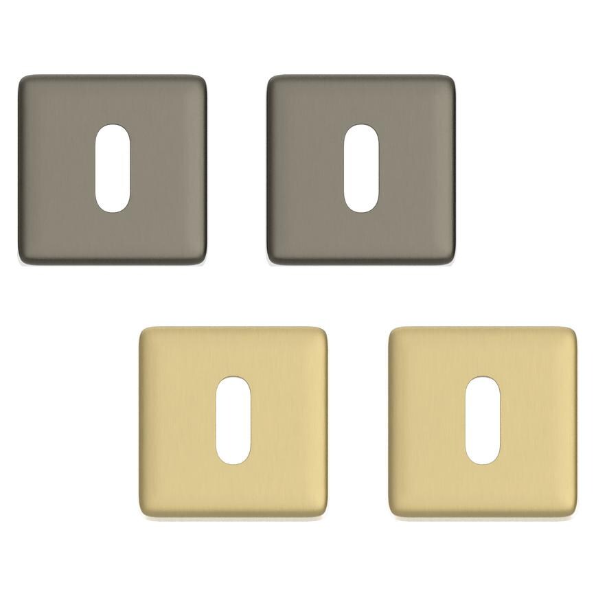 Square Escutcheon - Uncovered