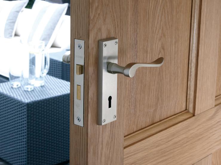 Chrissi Satin Nickel Lock Handle