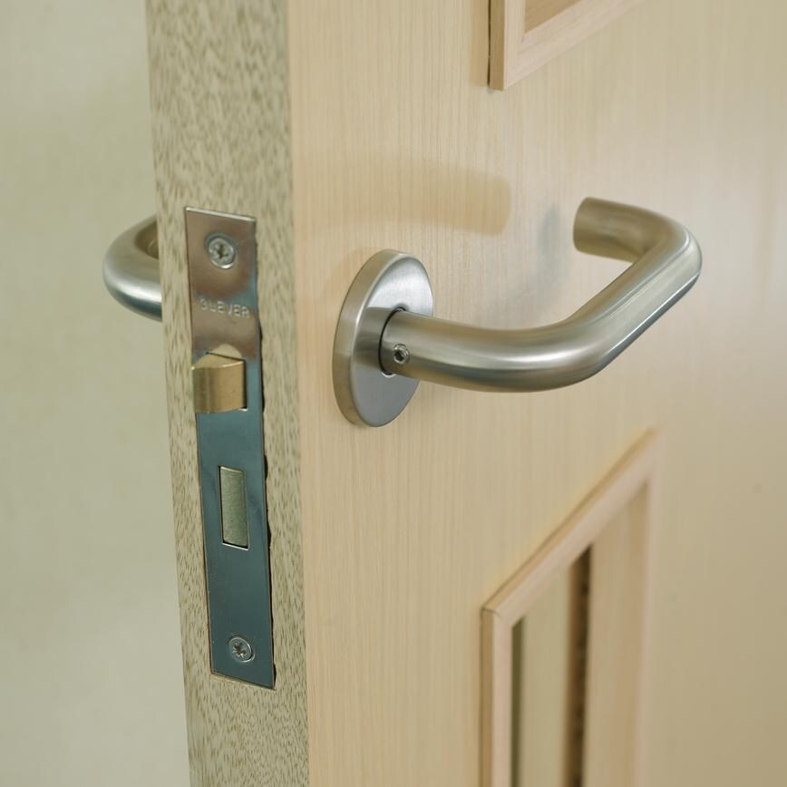 Stainless Steel Roundbar 19mm Rose Handle