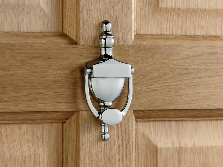 Chrome Door Knocker