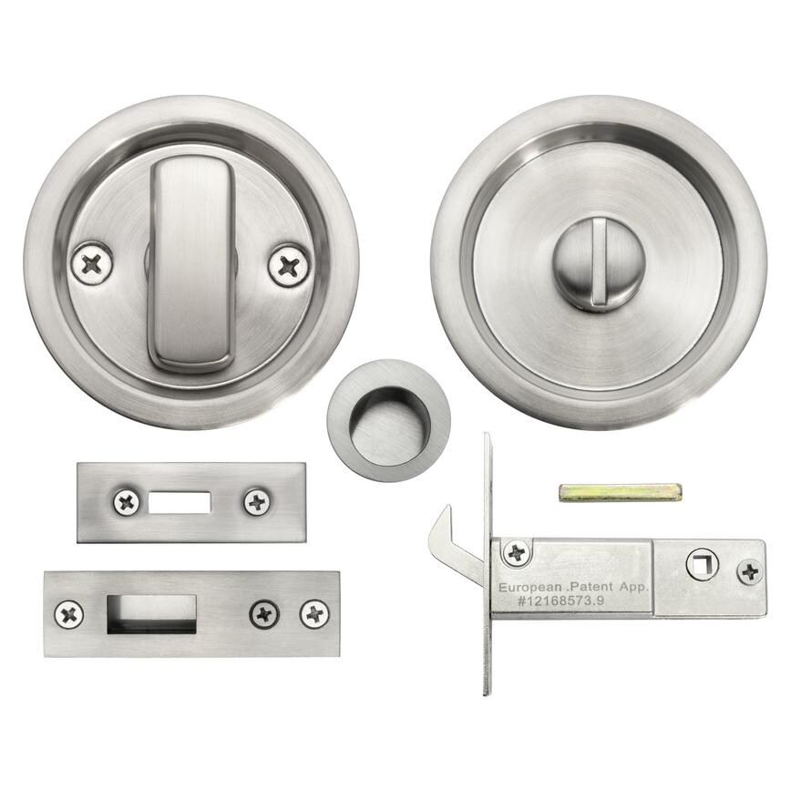 Dale Bathroom Hook Latch - Polished Stainless Steel