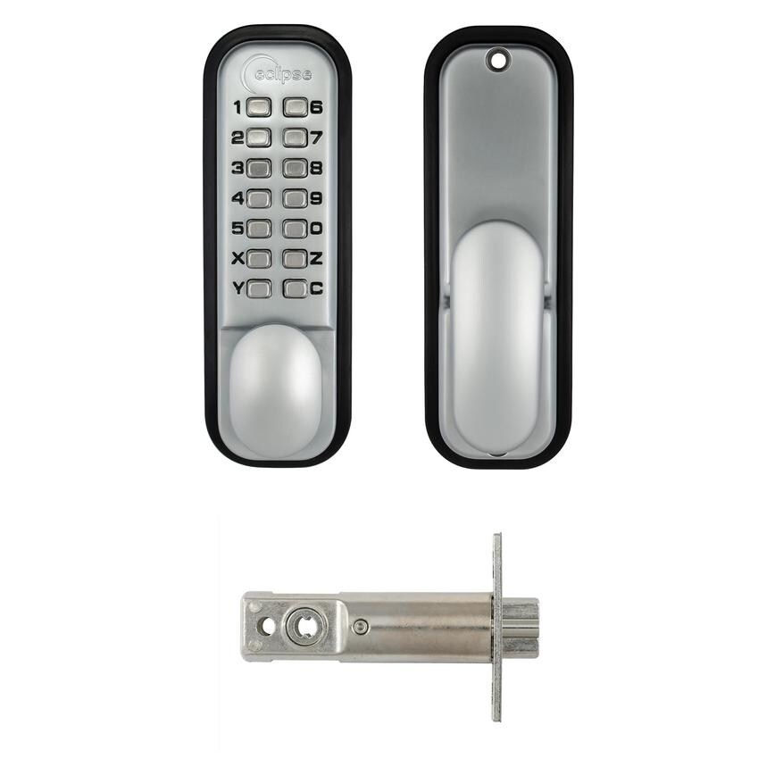 Eclipse EasyCode Satin Chrome Digital Lock