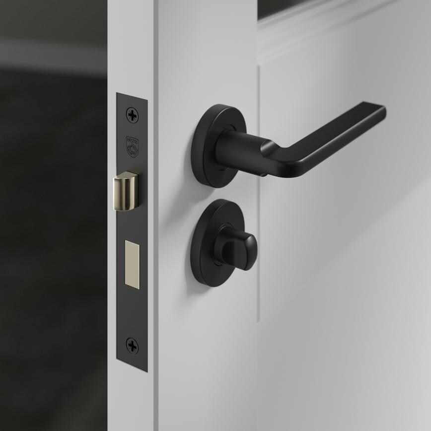 Bathroom  Lock 3.0 Matt Black