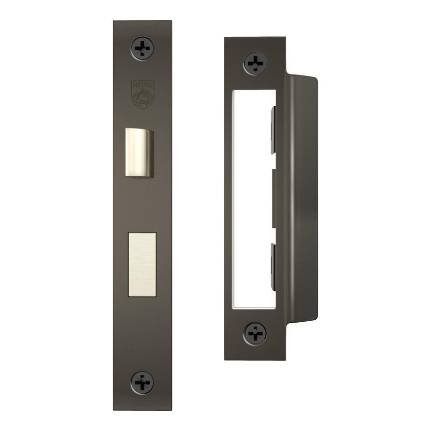 Bathroom Lock 3 Black Nickel