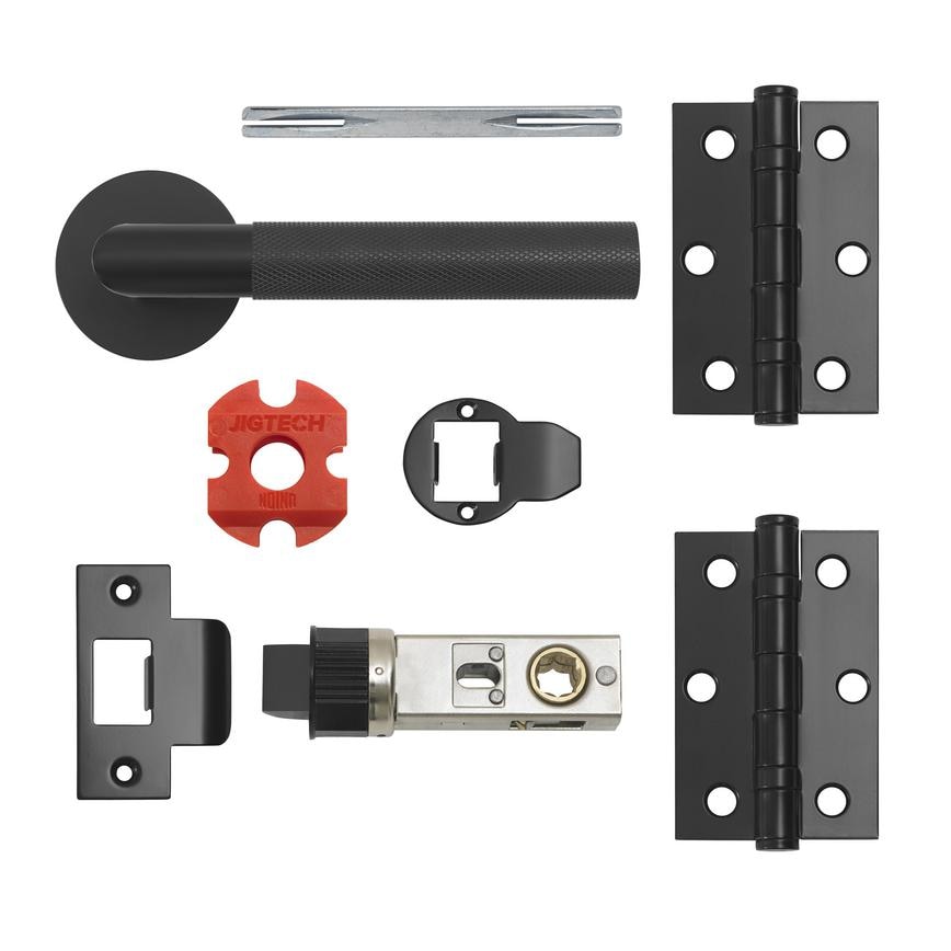 Modell Slim Rose Jigtech Latch Pack Matt Black