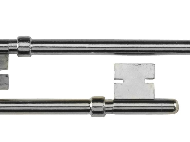 Deadlock 4" Black Rim Lock