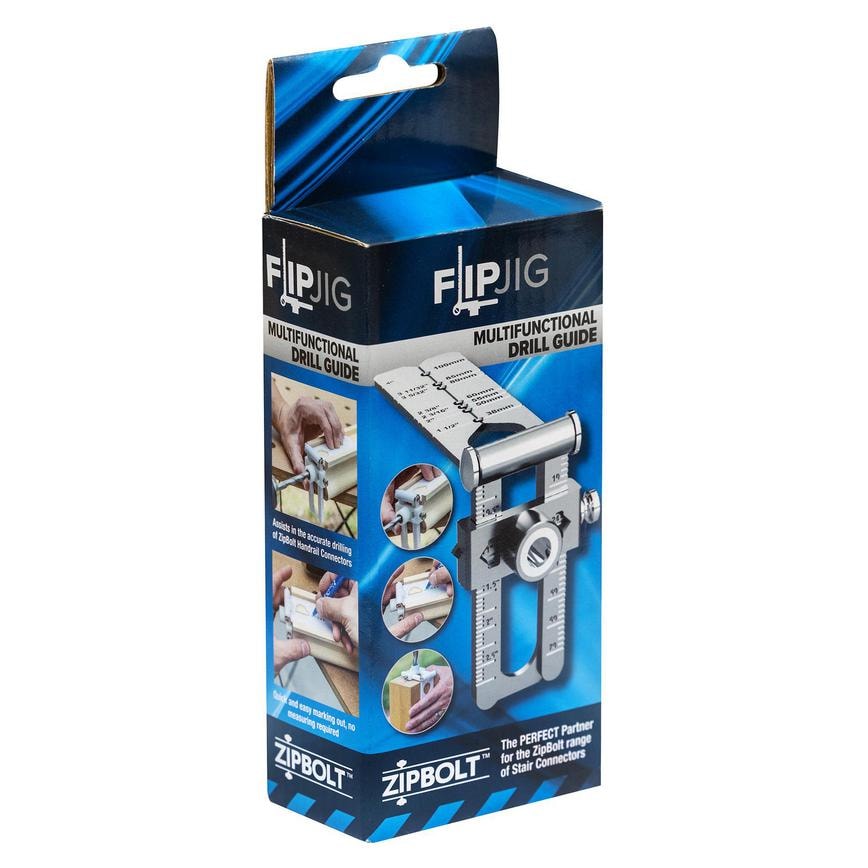 Zipbolt FlipJig Multifunctional Drill Guide Box