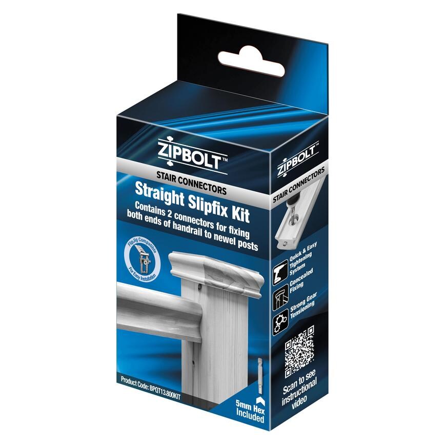 Zipbolt Straight Slipfix Kit Box