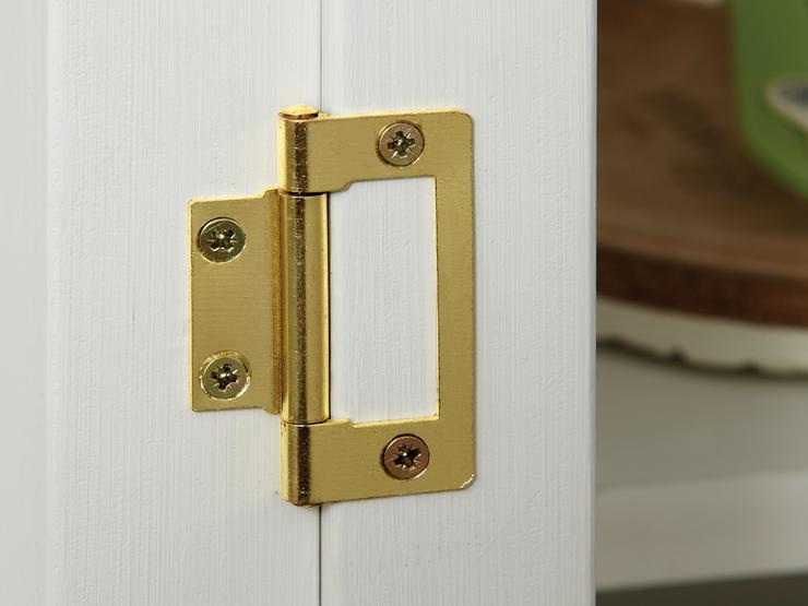 2"/3" Electro Brass Steel Flush Hinge