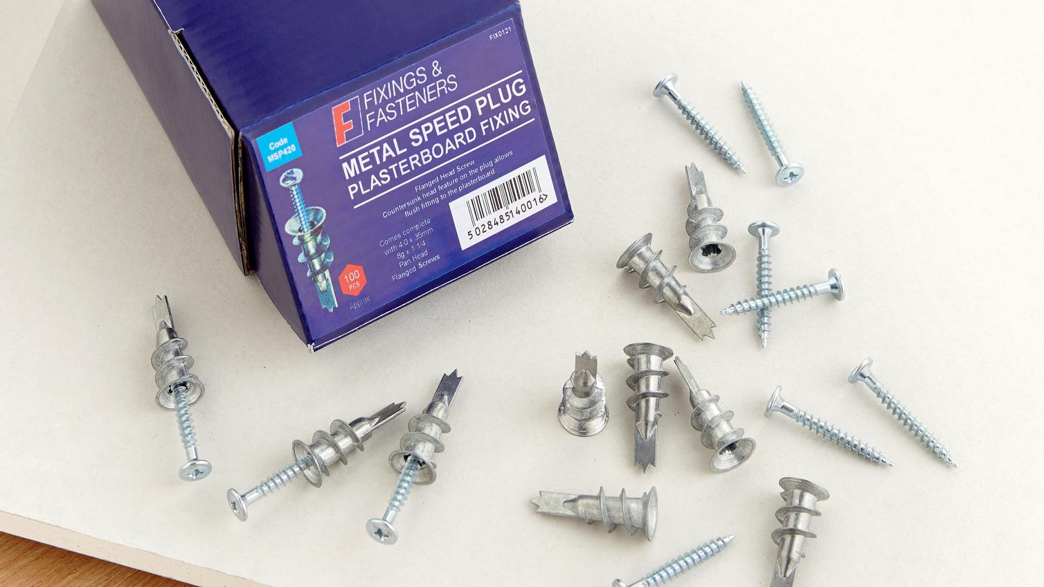 Plasterboard Cavity Fixing BZP 35mm