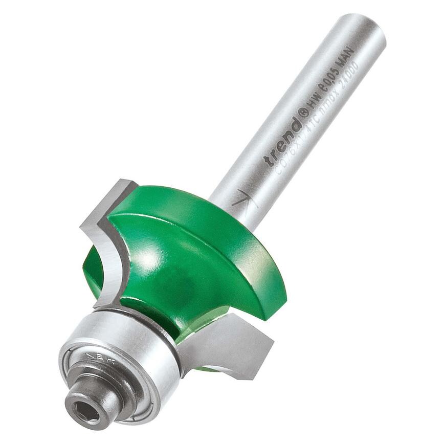 Trend 1/4 6.3x12.7mm Guided Ovolo Cutter Angled View