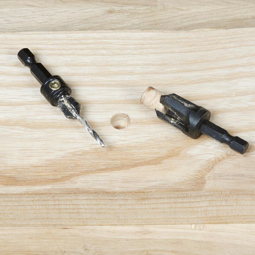 Trend Snappy Countersink and Plug Cutter Drill Bits 4 Piece Set
