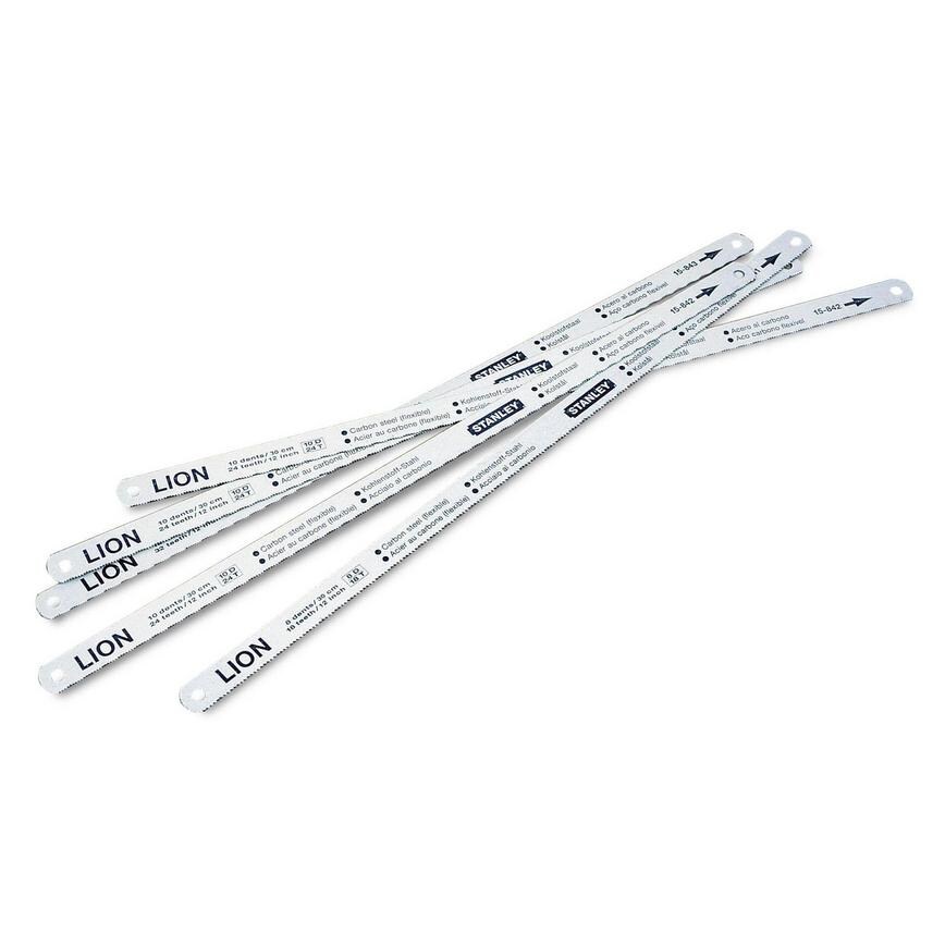 Stanley 12" Metal Hacksaw Blades Pack of 5