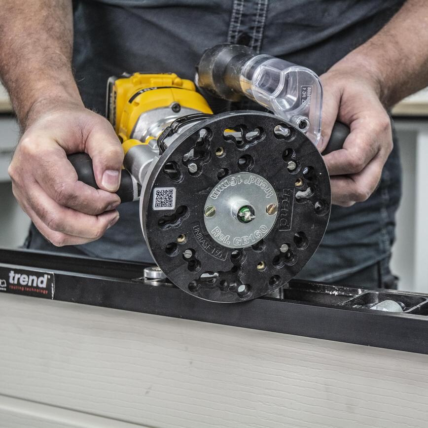 Trend 150mm Universal Router Sub-Base
