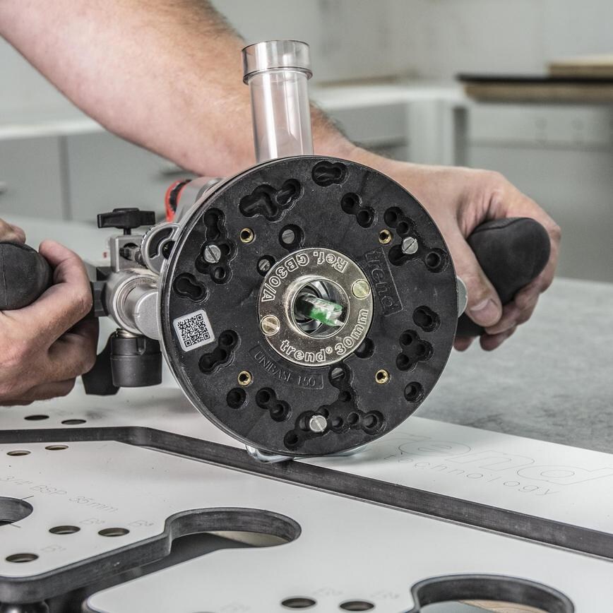 Trend 150mm Universal Router Sub-Base