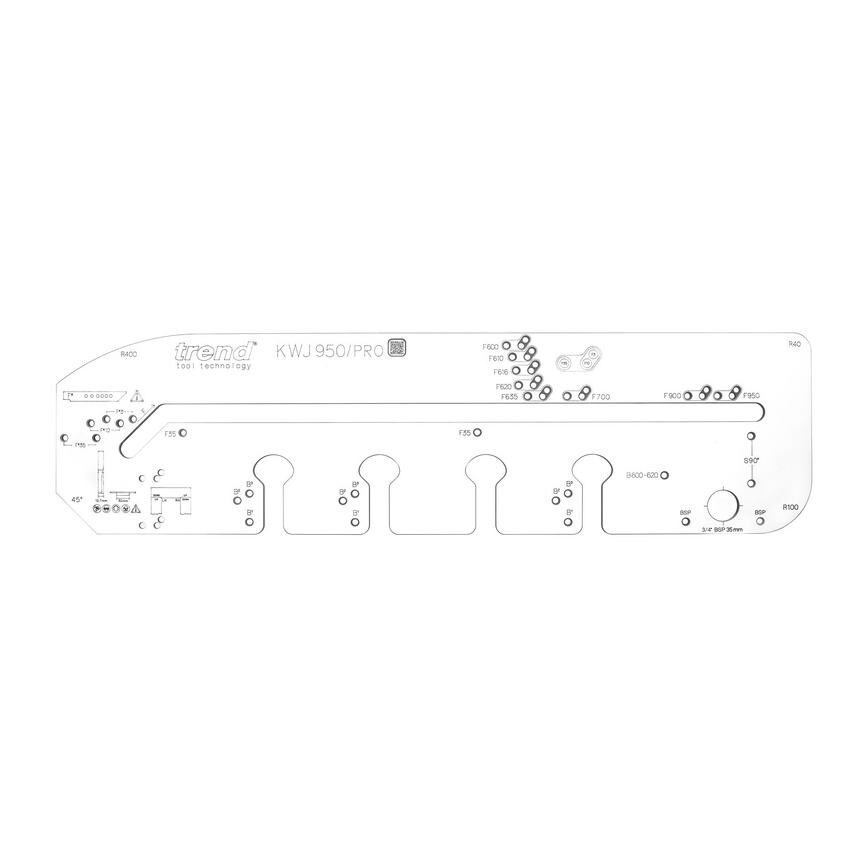 Trend 950 Professional Worktop Jig Sketch