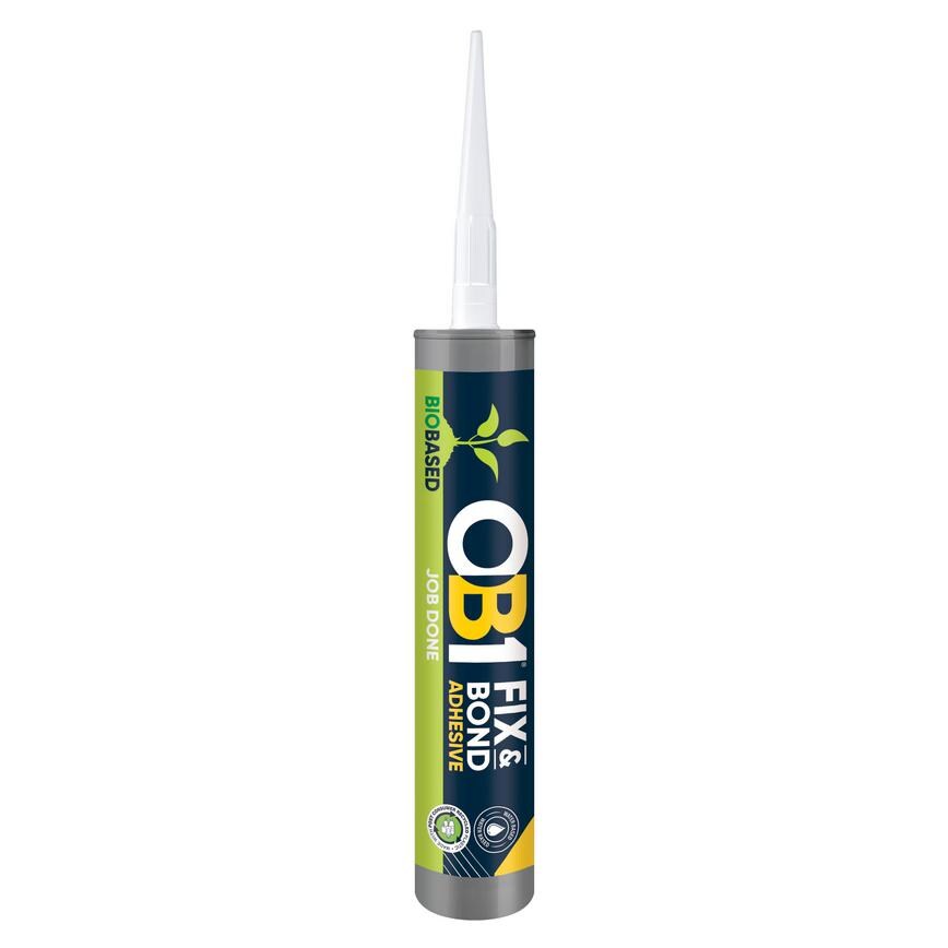 OB1 BioBased Fix & Bond 310ml White Solvent Free Grab Adhesive