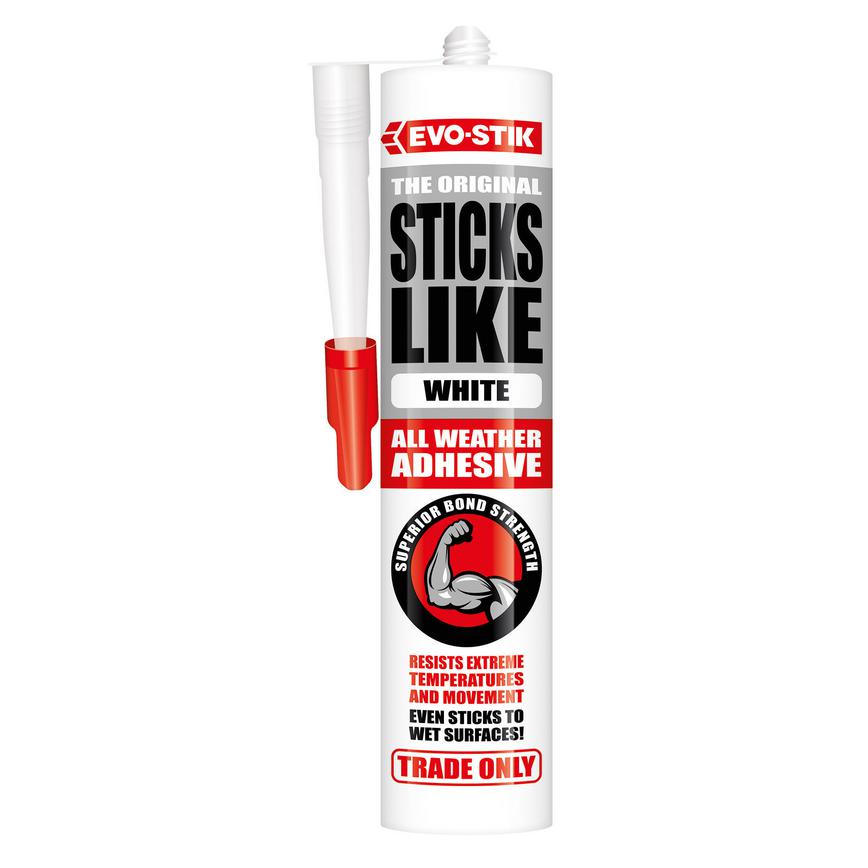 General Adhesives Sticks Like - White 290ml