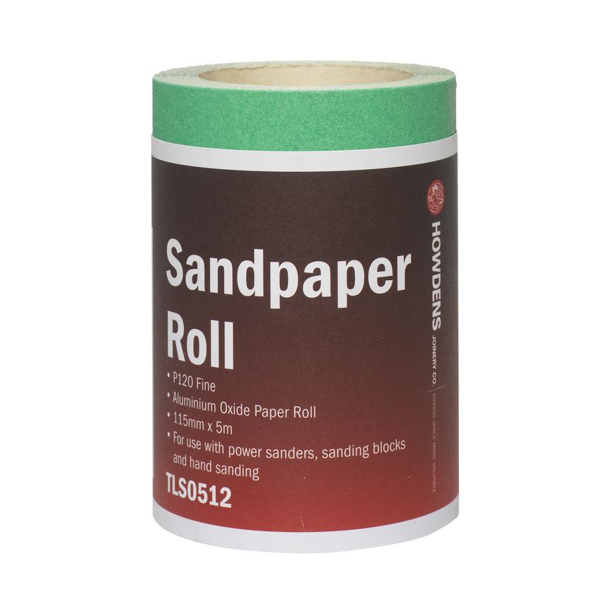P120 Fine Aluminium Oxide Sandpaper Roll