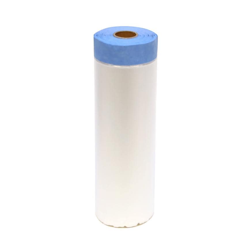 Trimaco 22m x 2.4m Polythene Pre Taped Masking Film